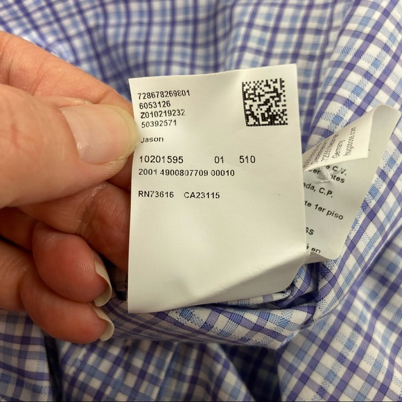 Hugo Boss Jason Plaid Slim Fit Button Down Shirt - Picture 9 of 12
